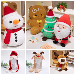 Christmas Plush Pillow Collection