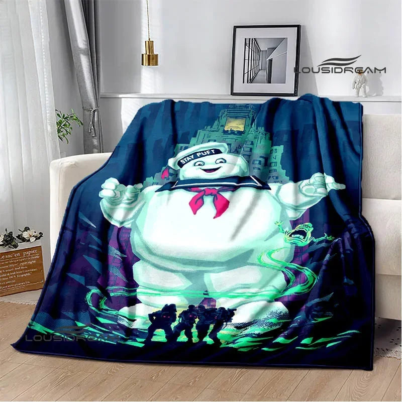 Ghostbusters Cartoon Blanket