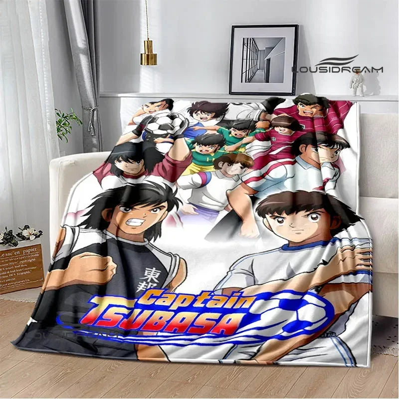 Captain Tsubasa Cartoon Blanket