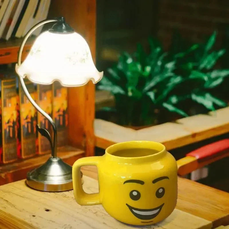 Smiling Face Ceramic Mug