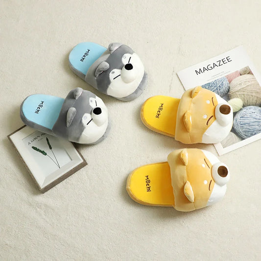 Dog Plush Winter Slippers