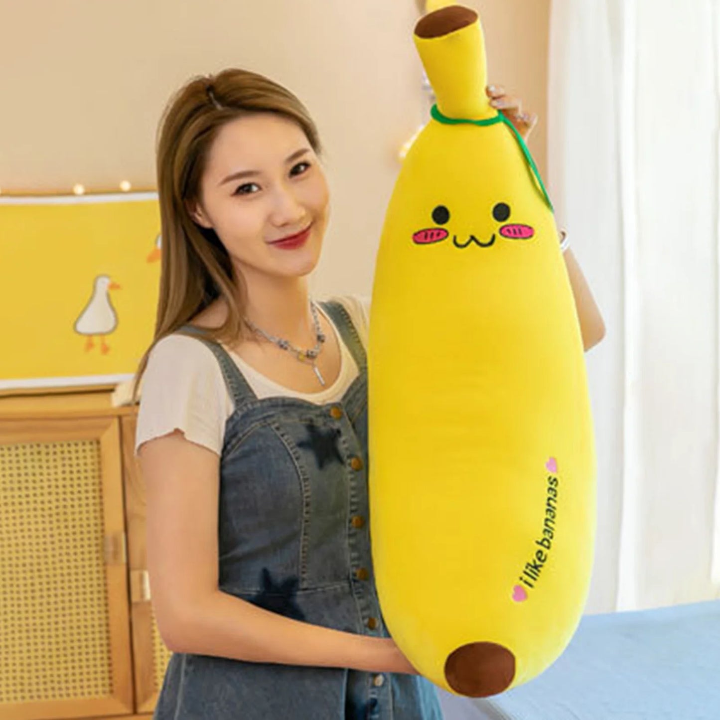 Banana Fruit Plush Pillow