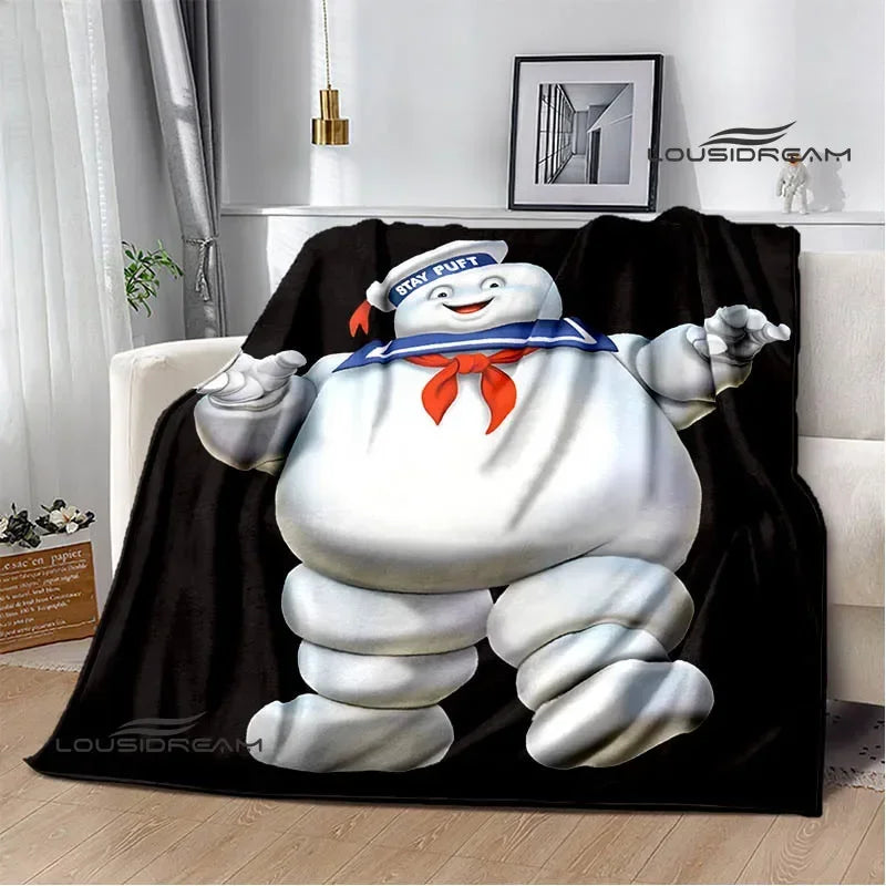 Ghostbusters Cartoon Blanket