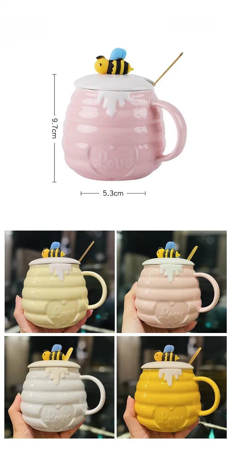 Bee Design Ceramic Mug