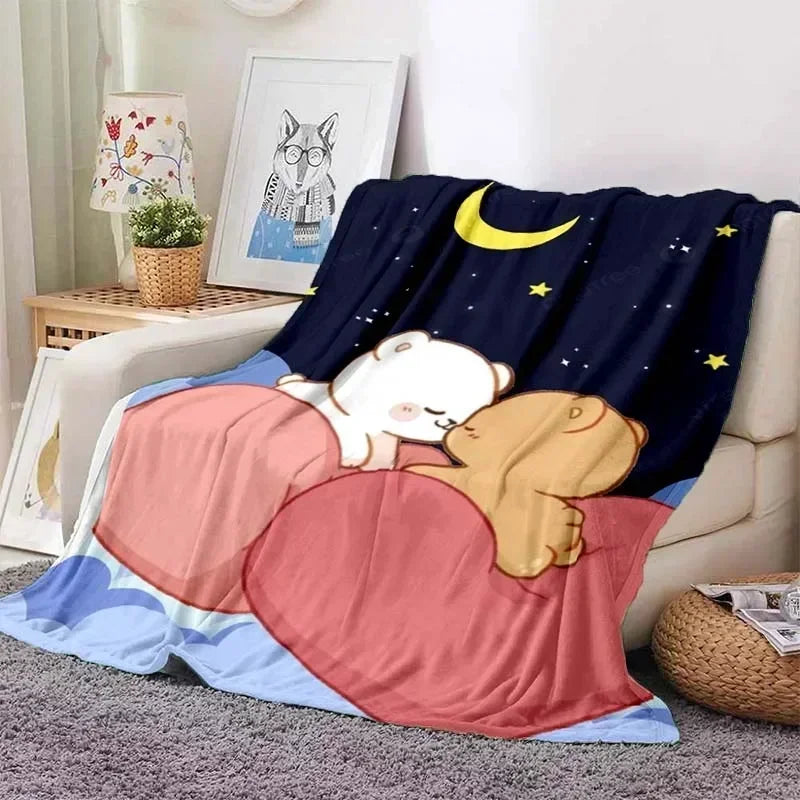 Bubu and Dudu Throw Blanket