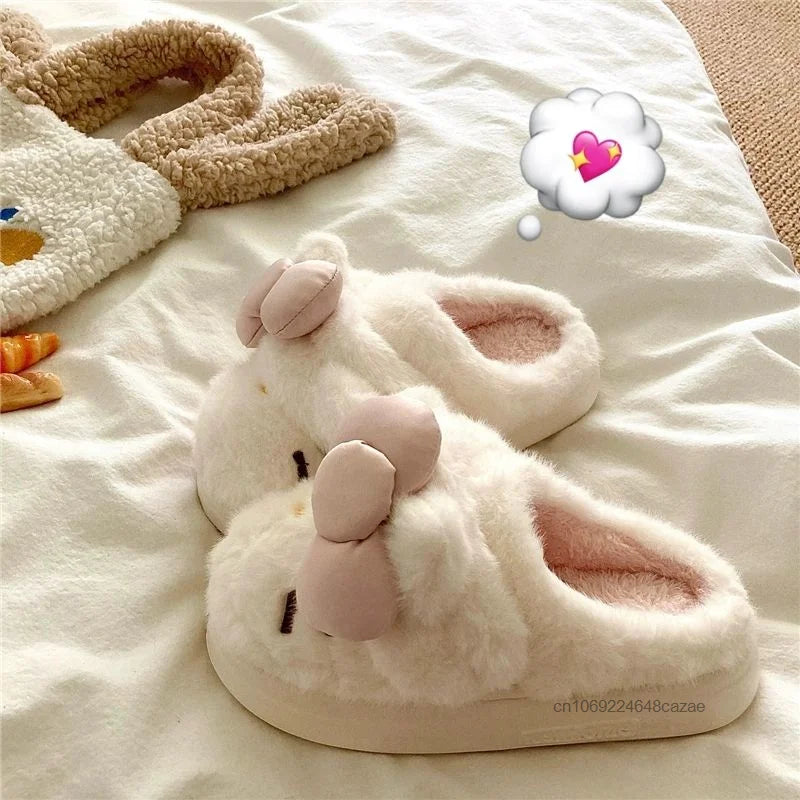 Hello Kitty Plush Slippers