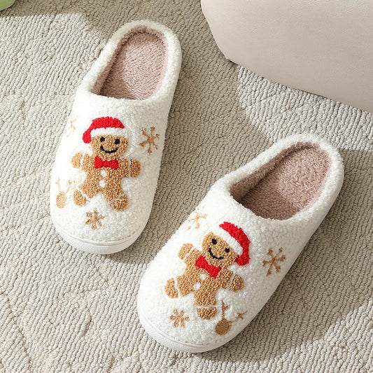 Gingerbread House Slippers