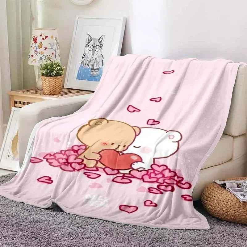 Bubu and Dudu Throw Blanket