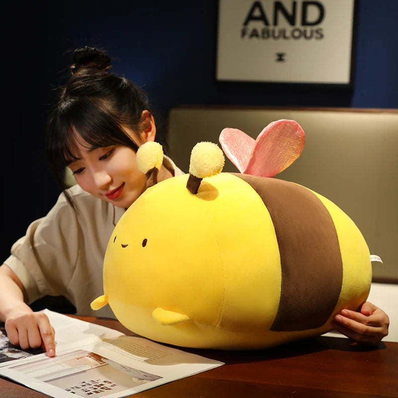 Bee Plush Hugging Pillow