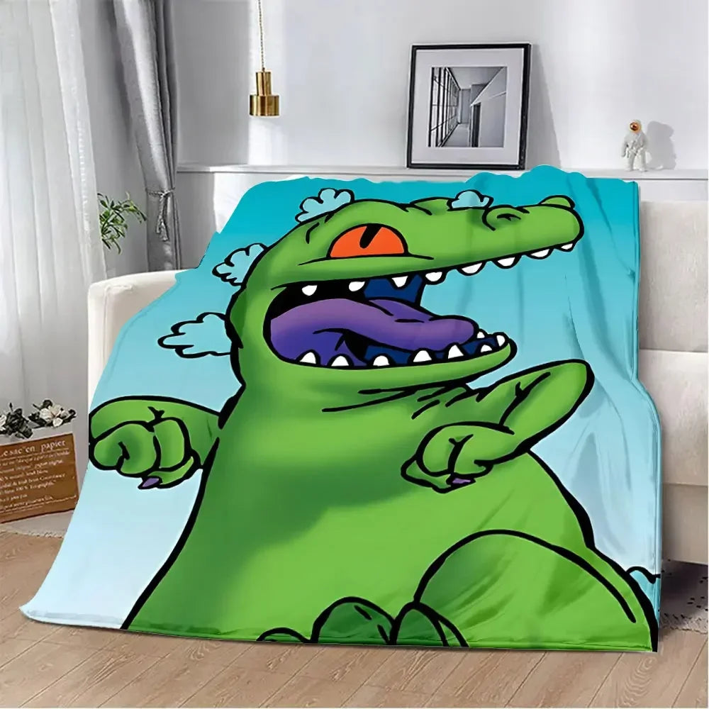 Rugrats Cartoon Flannel Blanket