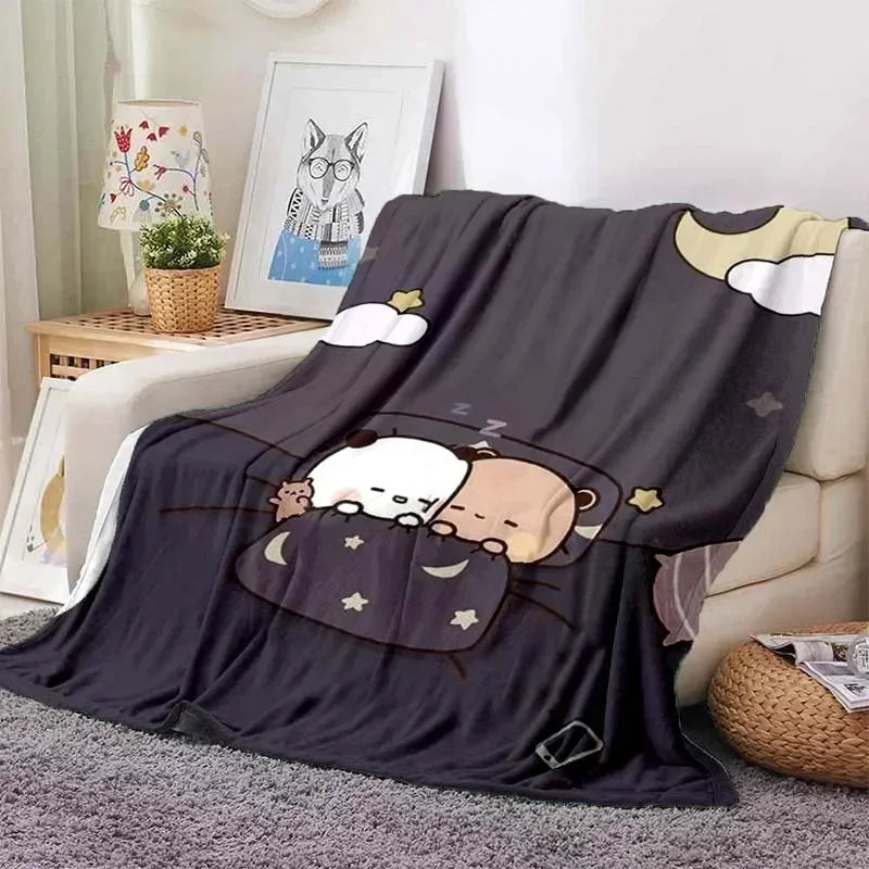 Bubu and Dudu Throw Blanket