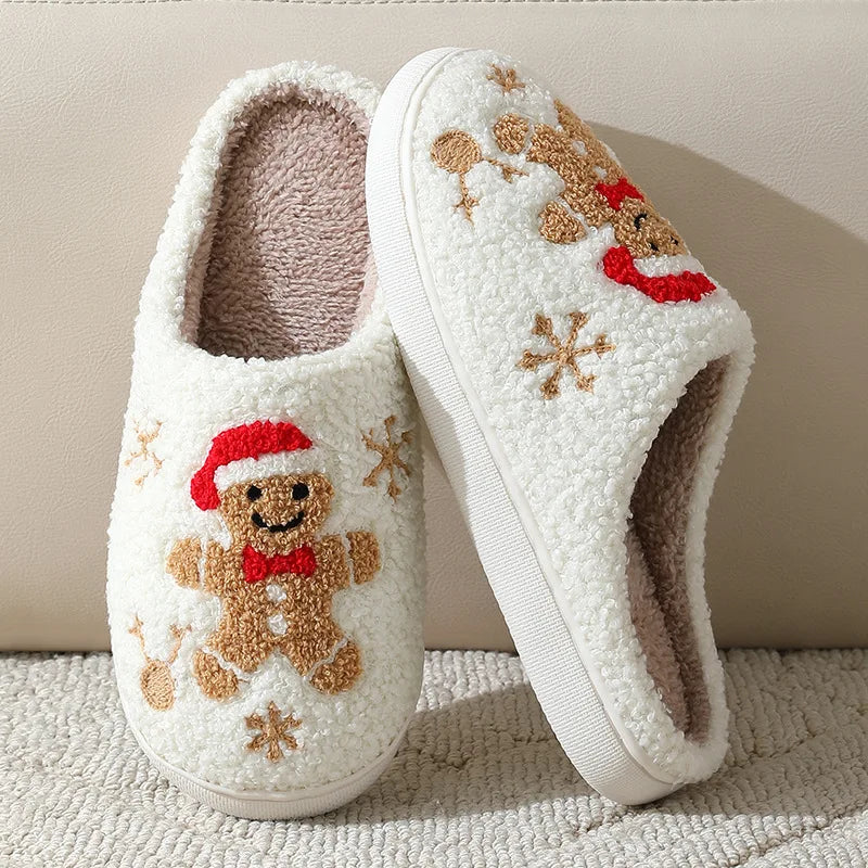 Gingerbread House Slippers