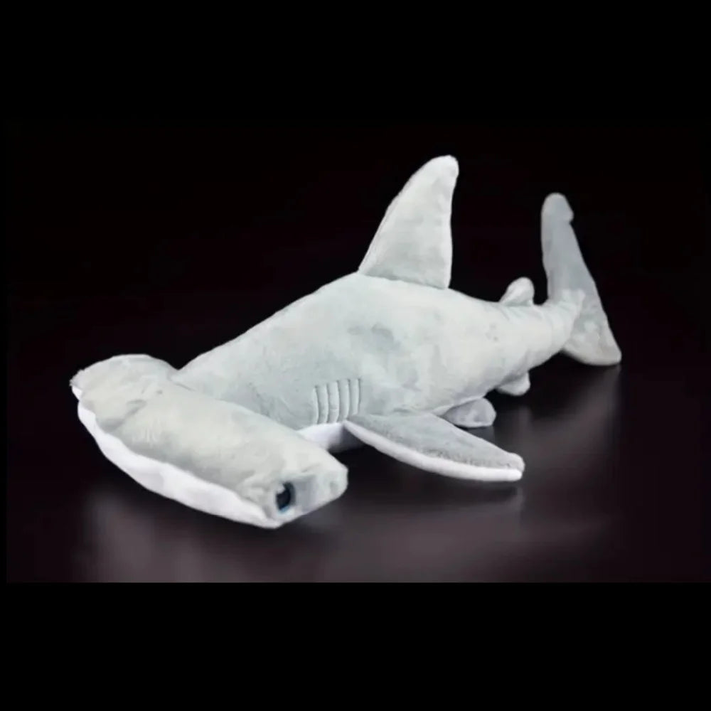 Soft Gray Shark Plush