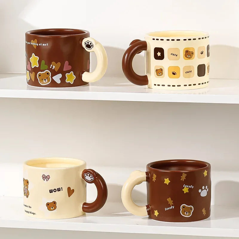 Bear Lid Ceramic Mug