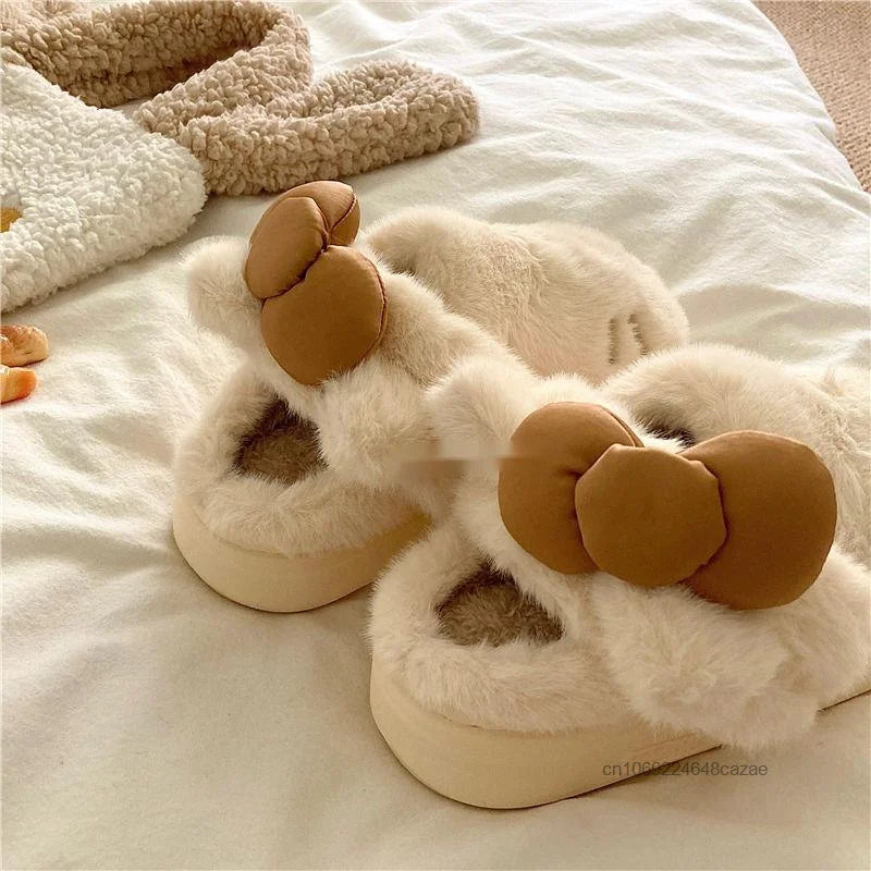 Hello Kitty Plush Slippers