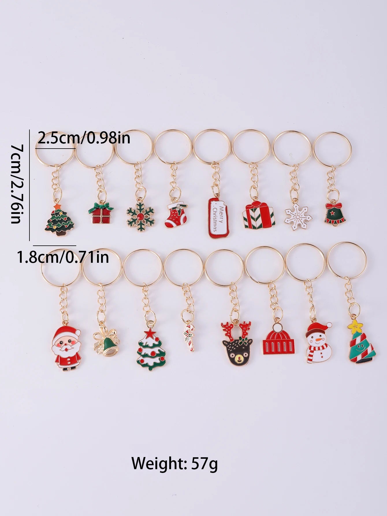 Holiday Keychain Gift Set