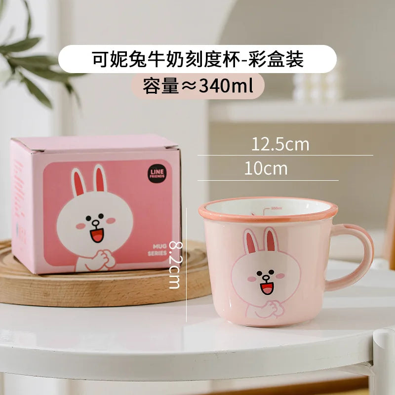 Line Friends Cartoon Mug