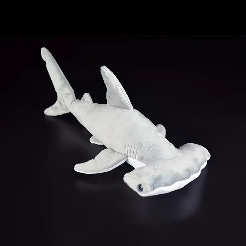 Soft Gray Shark Plush
