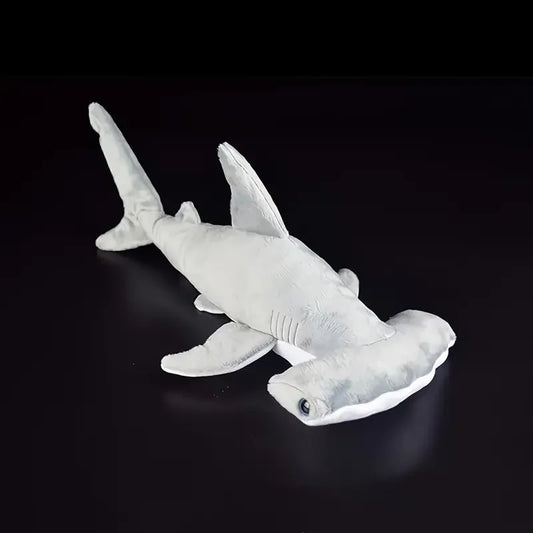 Soft Gray Shark Plush