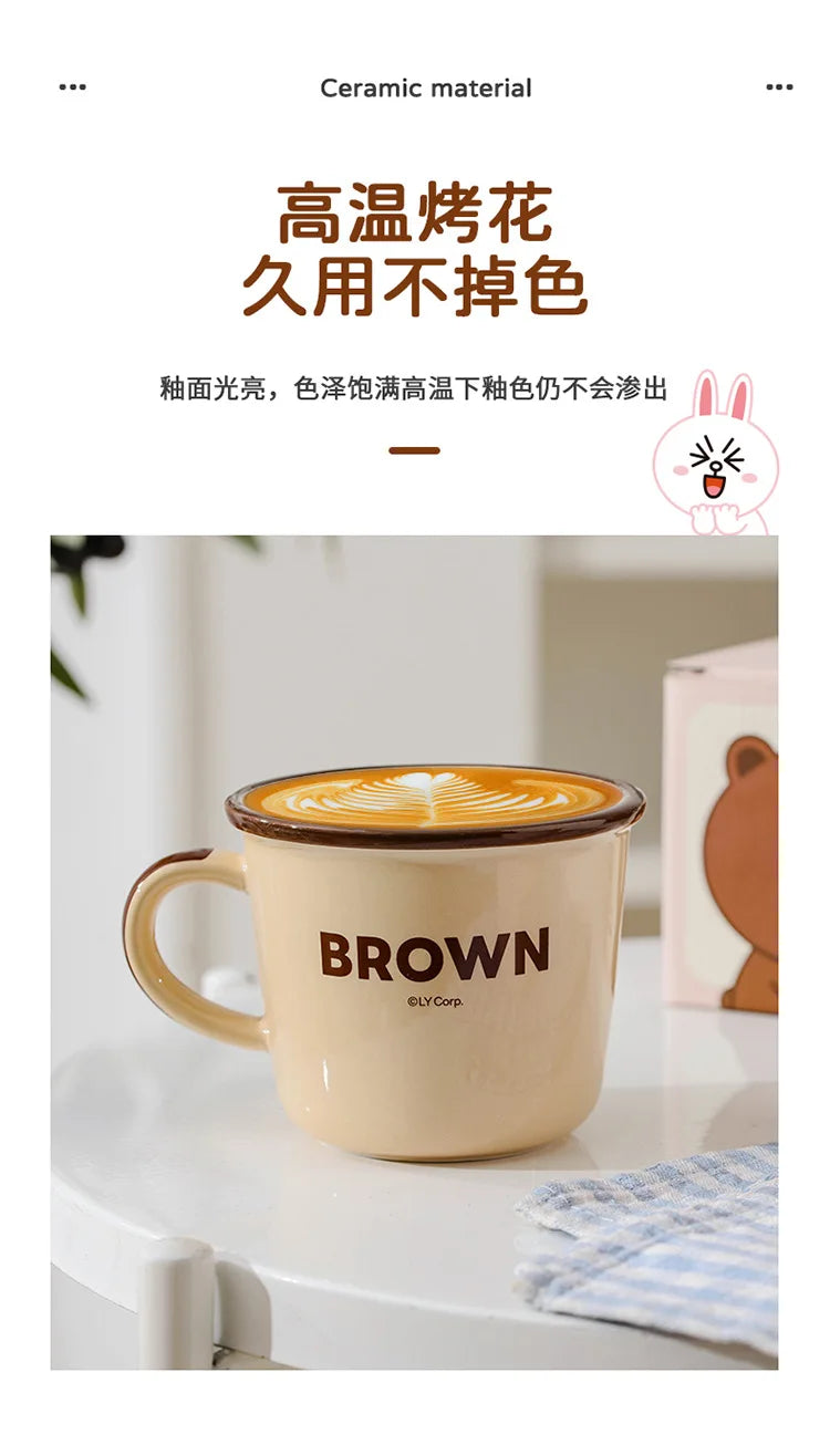Line Friends Cartoon Mug