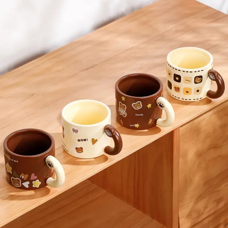 Bear Lid Ceramic Mug