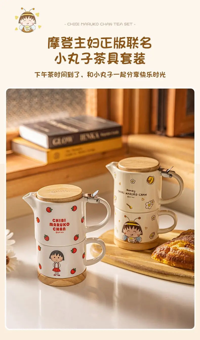 Chibi Maruko Ceramic Cup