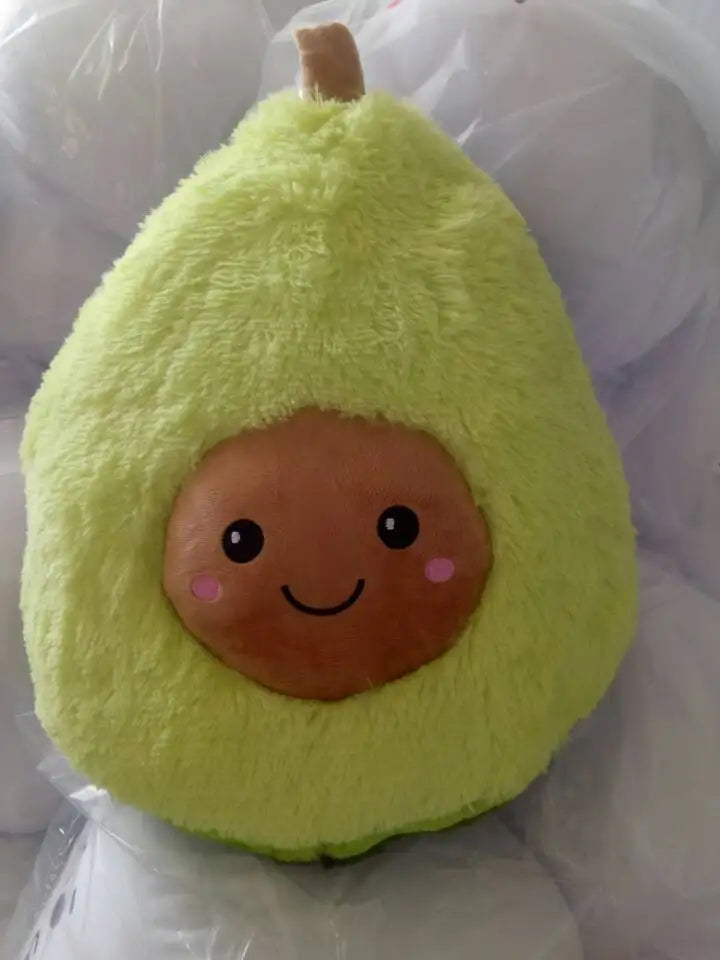 Avocado Throw Plush Pillow