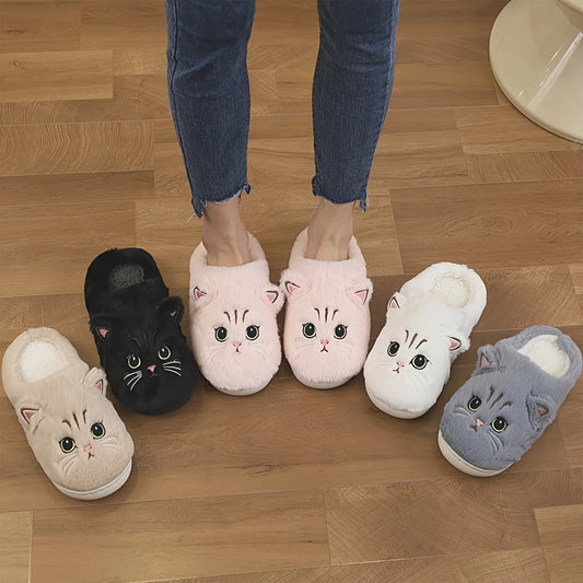 Cat Design Home Slippers