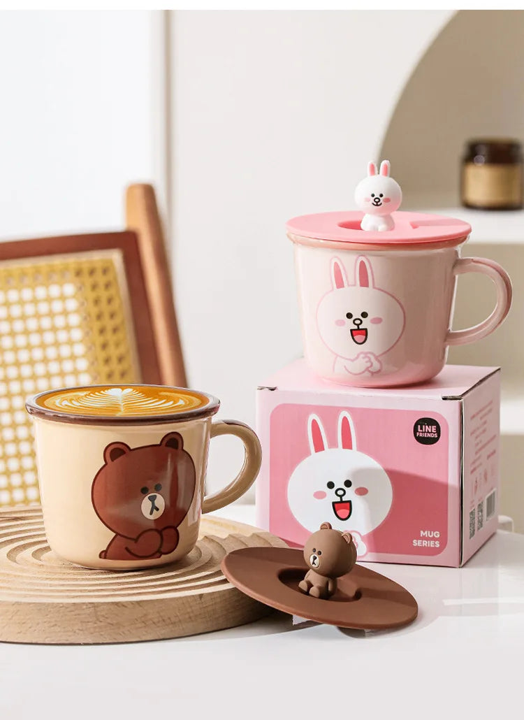 Line Friends Cartoon Mug