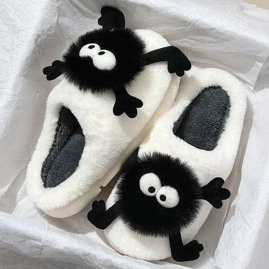 Funny Plush House Slippers