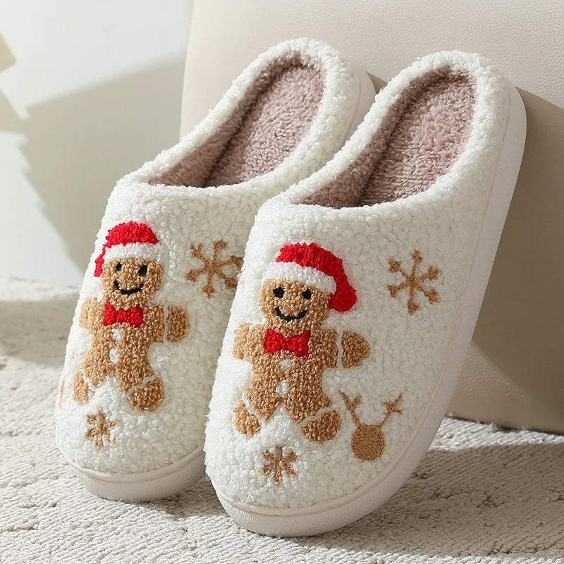 Gingerbread House Slippers