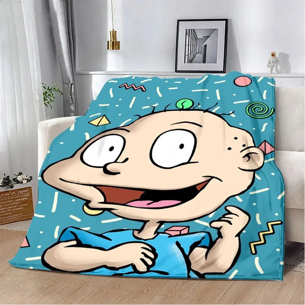 Rugrats Cartoon Flannel Blanket