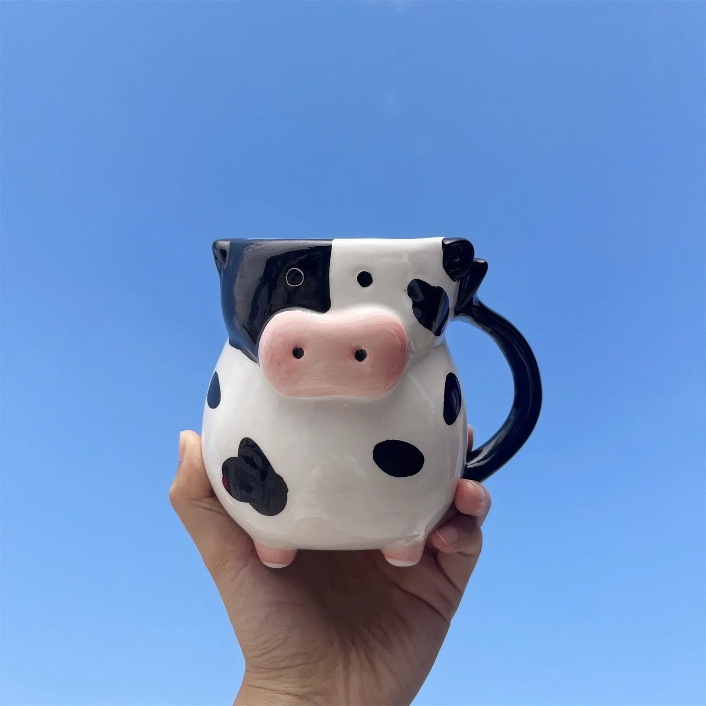 Cartoon Cow Coffee Mug