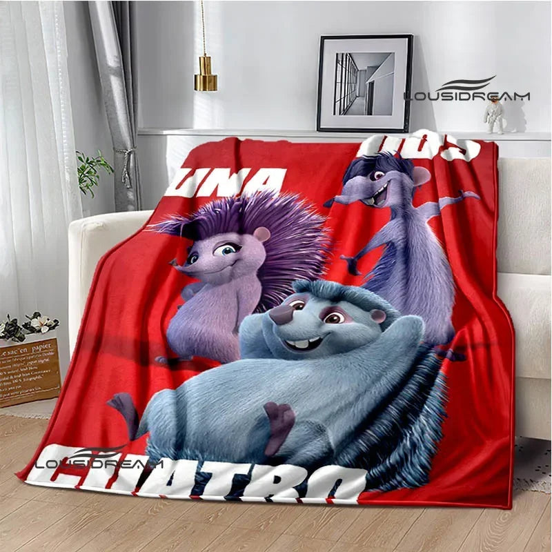 Ferdinand Cartoon Flannel Blanket