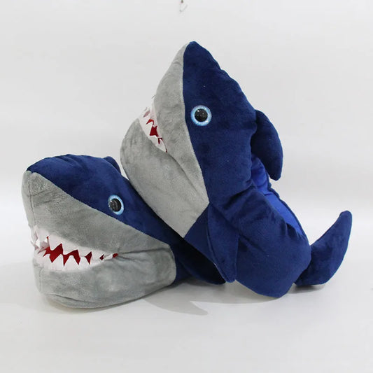 Shark Plush Indoor Slippers