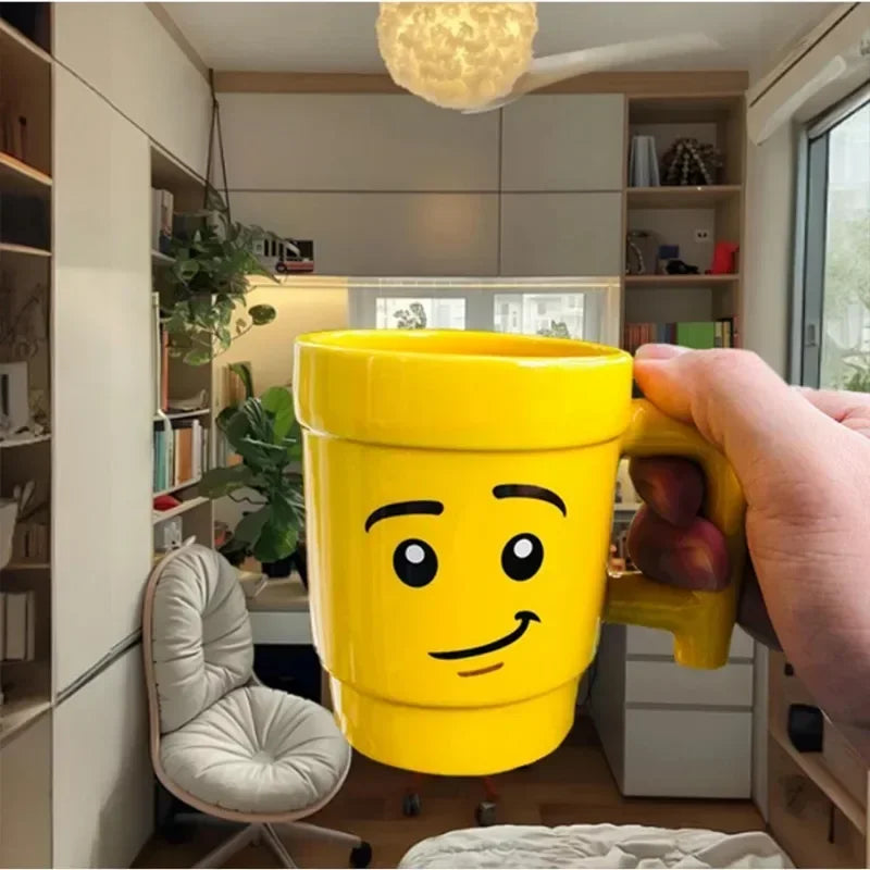 Smiling Face Ceramic Mug