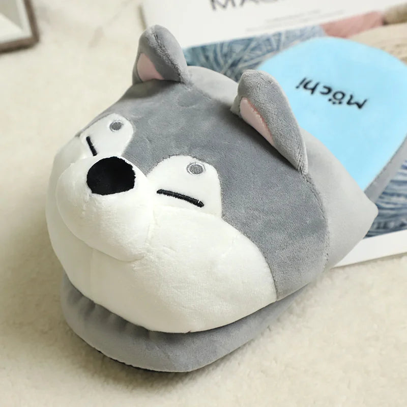 Dog Plush Winter Slippers