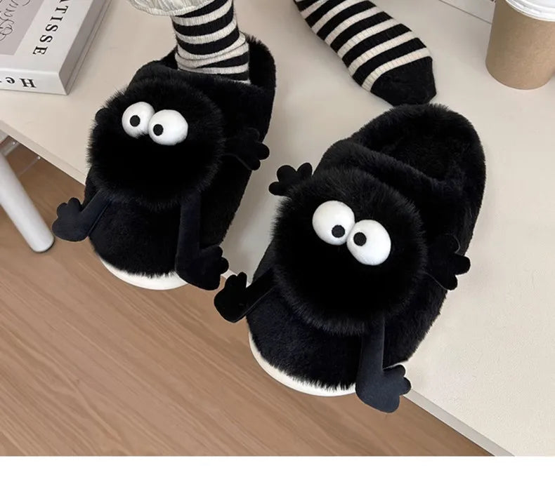 Funny Plush House Slippers