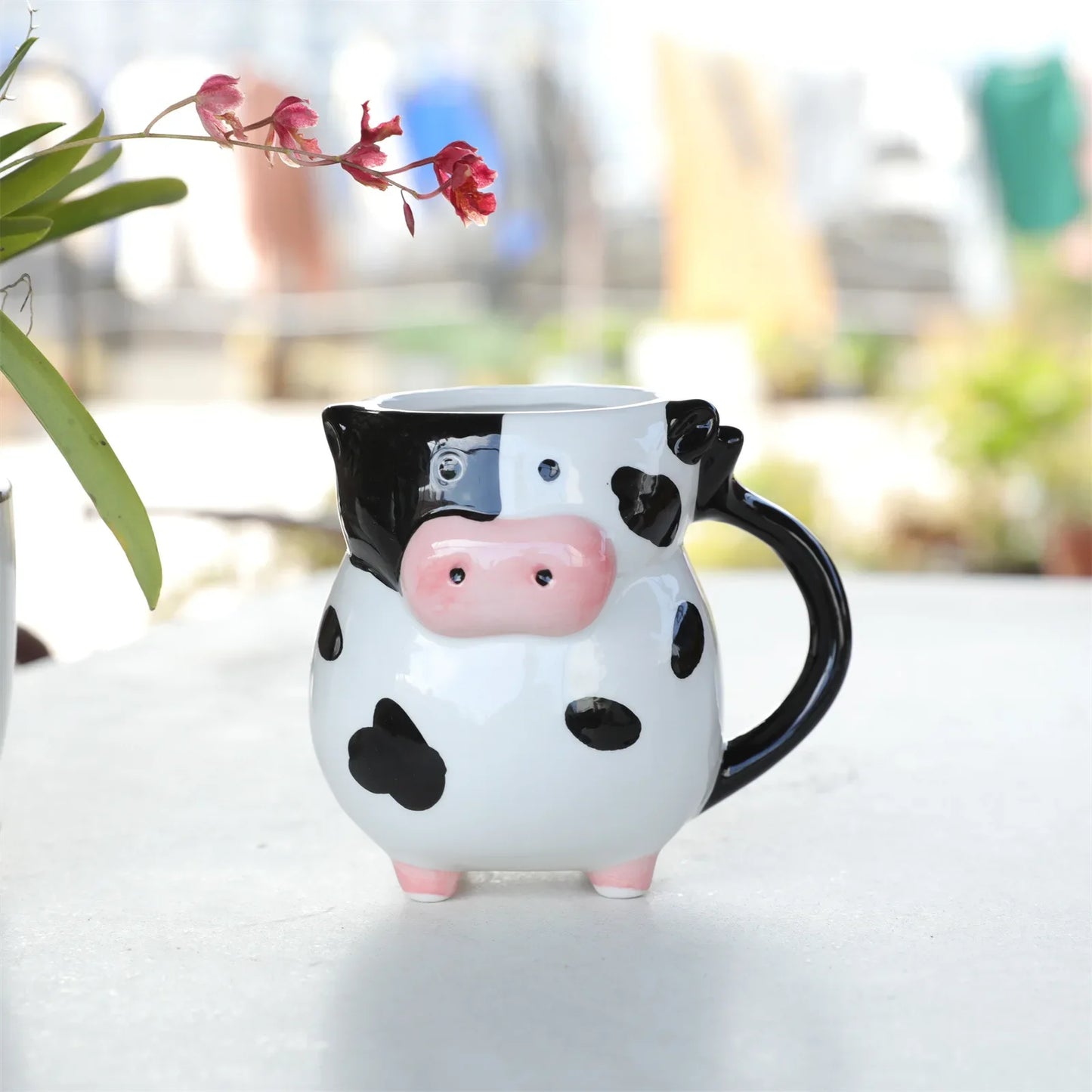 Cartoon Cow Coffee Mug