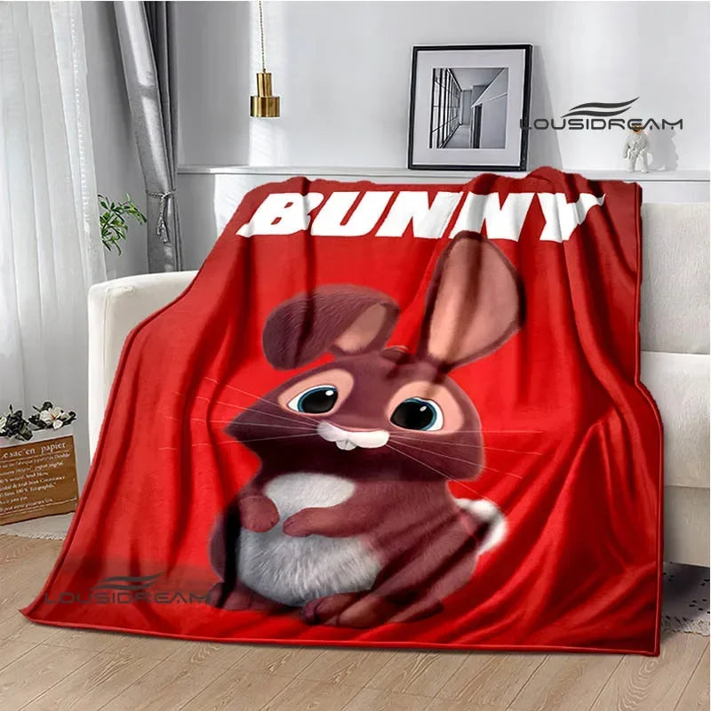 Ferdinand Cartoon Flannel Blanket