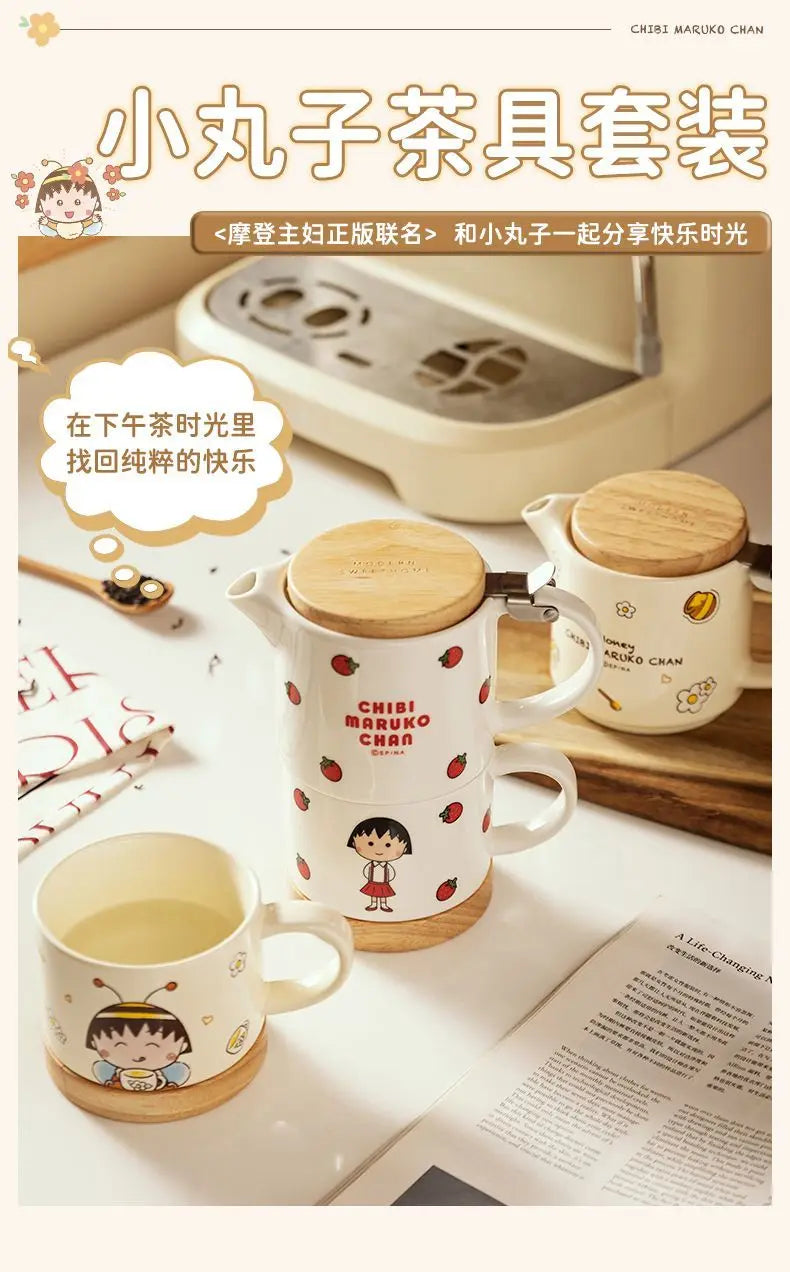 Chibi Maruko Ceramic Cup