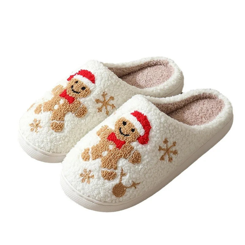 Gingerbread House Slippers