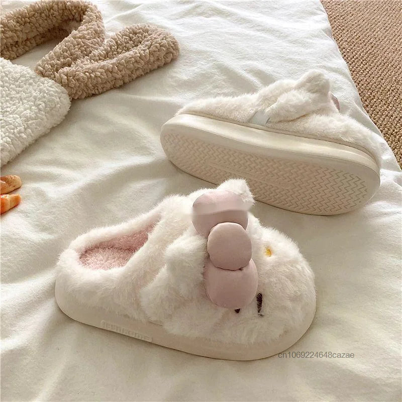 Hello Kitty Plush Slippers