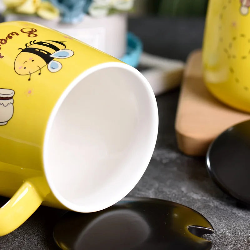 Cartoon Bee Ceramic Mug