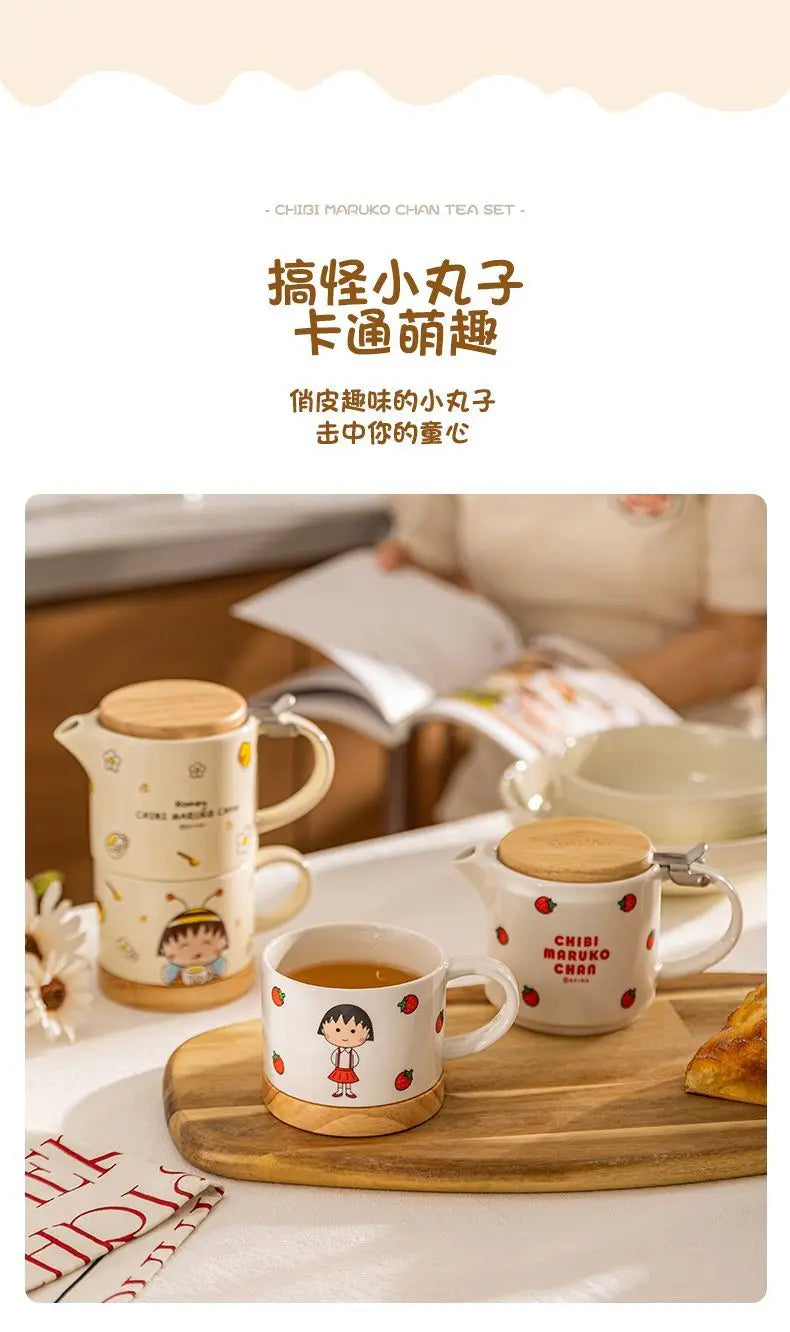 Chibi Maruko Ceramic Cup