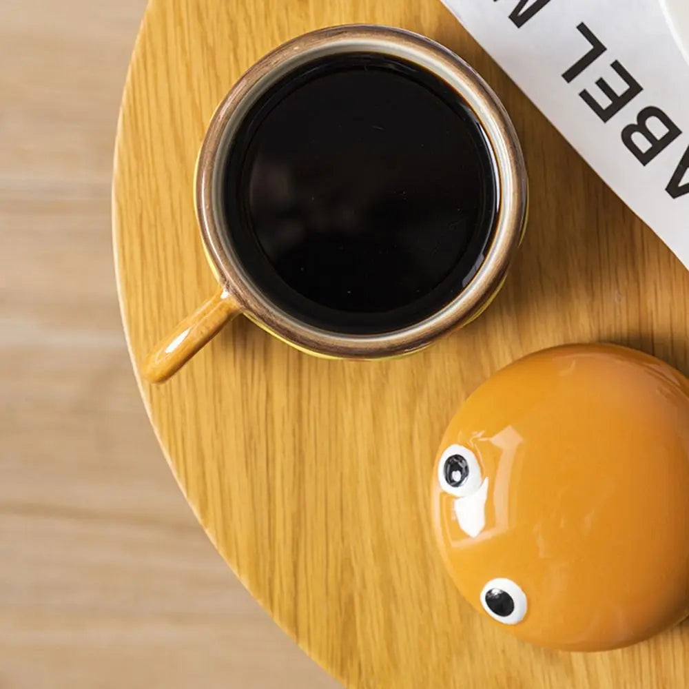 Cartoon Hamburger Coffee Cup
