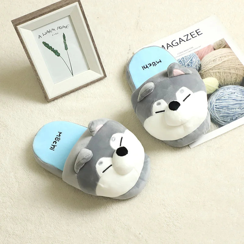 Dog Plush Winter Slippers