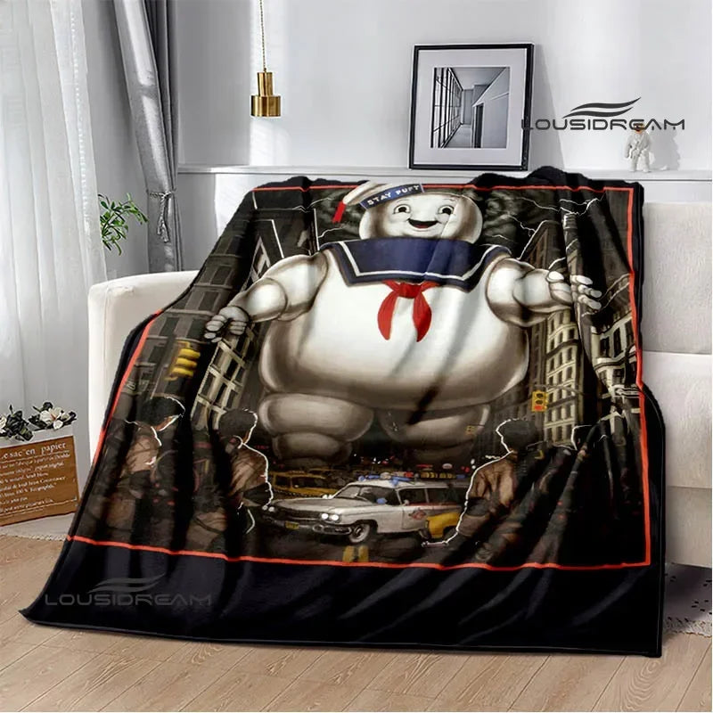 Ghostbusters Cartoon Blanket