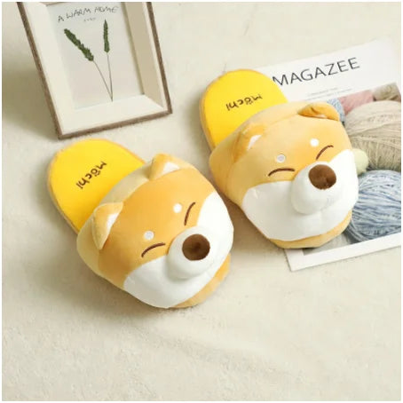 Dog Plush Winter Slippers