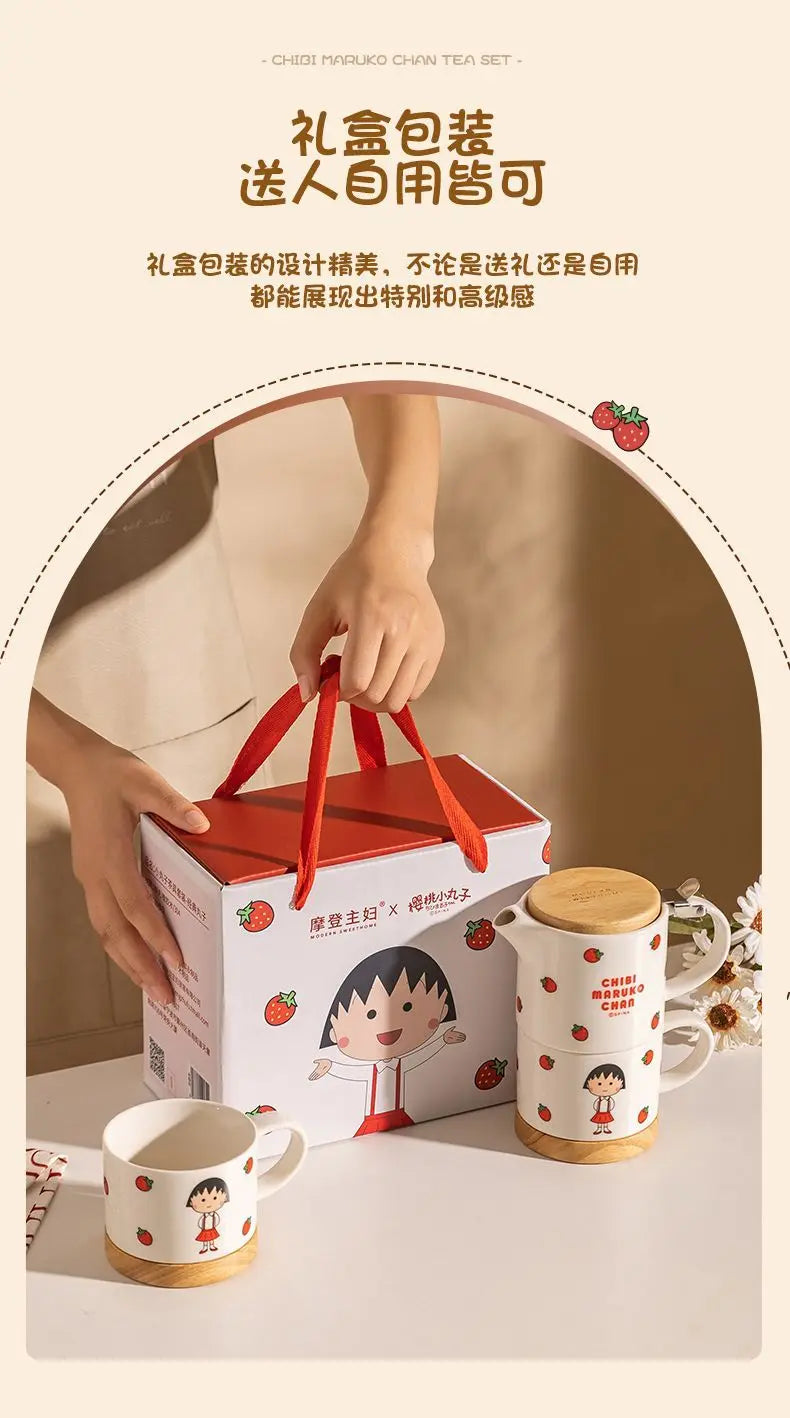 Chibi Maruko Ceramic Cup